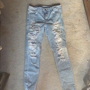 American Eagle High rise jeggings Size 10!